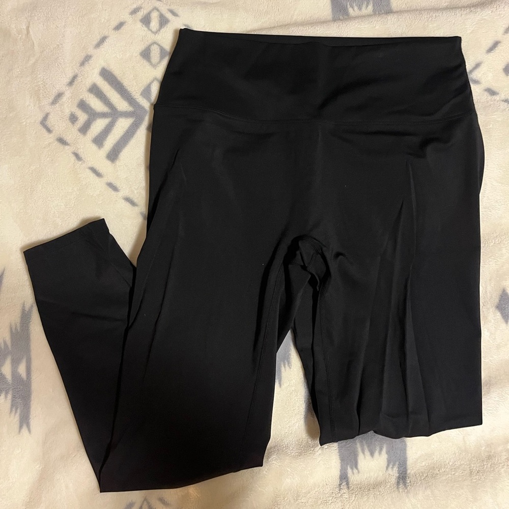 lululemon athletica Black Workout Leggings with Tag Detail